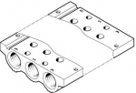 FESTO閥門(mén)附件氣路板 VABM-L1-14S-G14-6