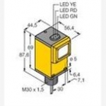 HJG圖爾克激光傳感器，NI20U-EM30-VN4X