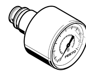 新款FESTO壓力指示器，帶顯示壓力表