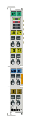 BECKHOFF/倍福輸出端子模塊IE4112，使用電壓